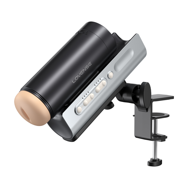 Lovense Solace Pro – app-styret stødende masturbator, sort