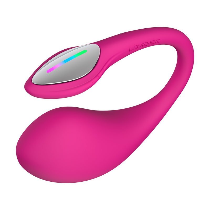 Lush 4 - kraftfuld app-kontrolleret bærbar G-punkts æggevibrator - pink