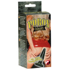 Anal Buttplug Med Sugekop - Sort - funtoys.dk