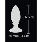 Buttplug Med Stimulerende Riller Og Sugekop - funtoys.dk