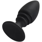 Buttplug Med Stimulerende Riller Og Sugekop - funtoys.dk