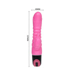 Pink Delfin Vibrator - 22.5 cm - funtoys.dk