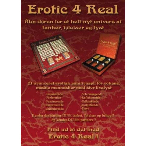 Erotic 4 Real (Dansk) - funtoys.dk