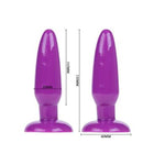 G & P-punkts Buttplug USA - Lilla - funtoys.dk