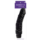 Kinx Rambo 7 - Realistisk Sort Dildo Vibrator - funtoys.dk