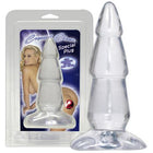 Klar buttplug - flere størrelser - funtoys.dk