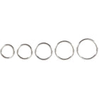 Metal Penisringe - Sæt Med 5 - funtoys.dk