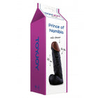 Prince Of Namibia Stor Dildo Sort - 20 cm - funtoys.dk