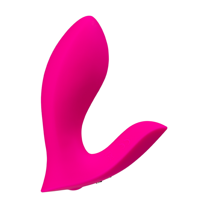 Flexer - Bærbar Bluetooth-fingervibrator - Pink