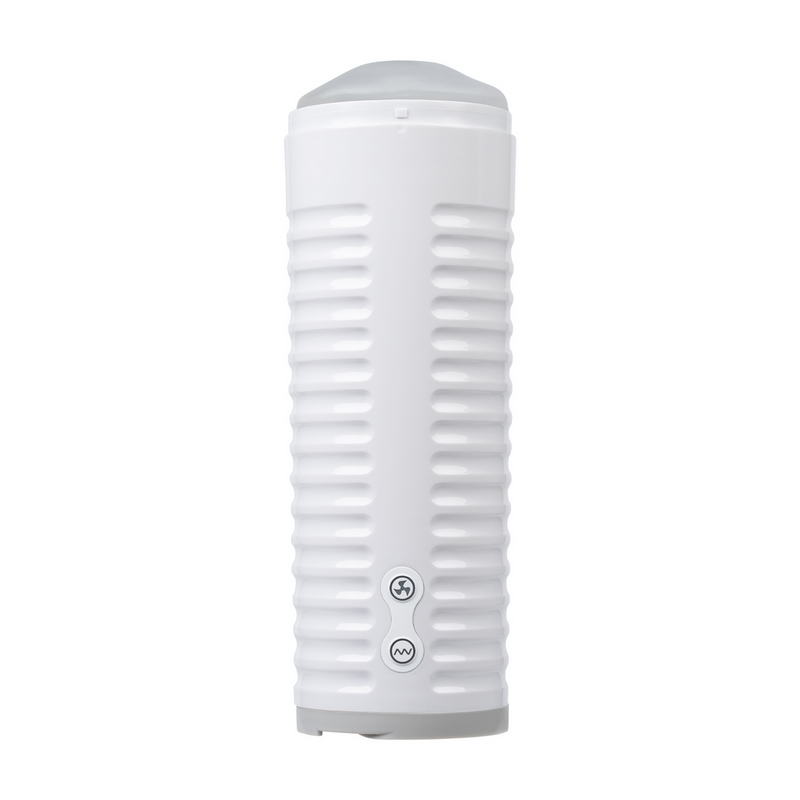 Max 2 - Bluetooth App-kontrolleret mandlig masturbator - Hvid