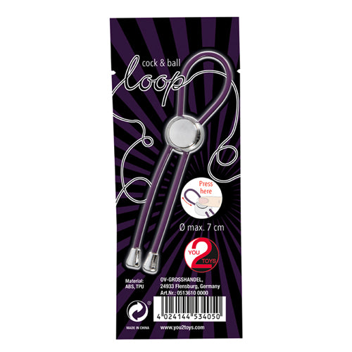 Penis Loop - Purple - funtoys.dk