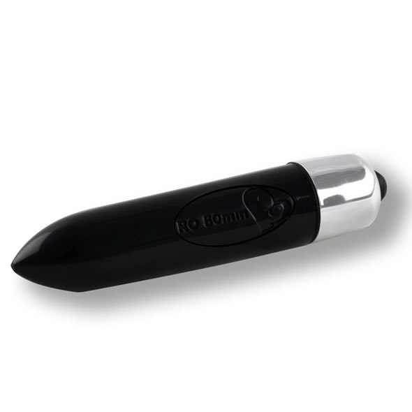 Bullet Klitoris Vibrator Rocks-Off - RO-80mm 1-Speed i sort - funtoys.dk