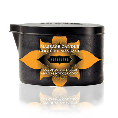 Kamasutra Massage Candle kokos ananas - funtoys.dk