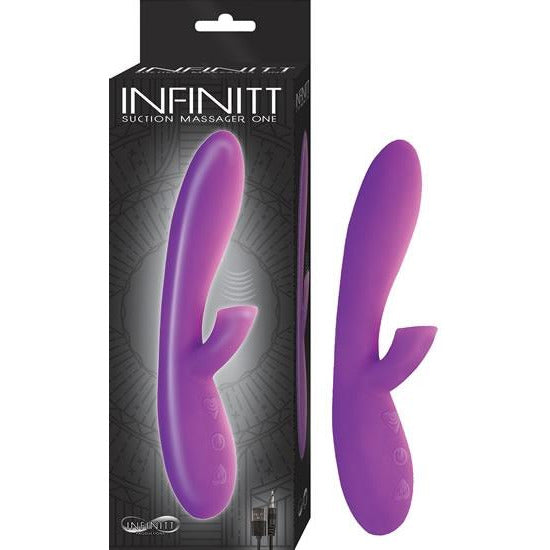 NASSTOYS Infinitt Massager One - Sugende Vibrator - funtoys.dk