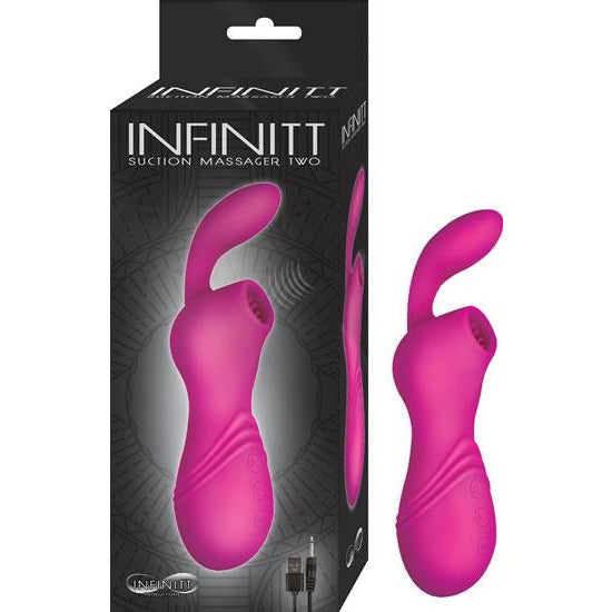 NASSTOYS Infinitt Sugende Klitoris Stimulator Massager - 12 Speed - funtoys.dk