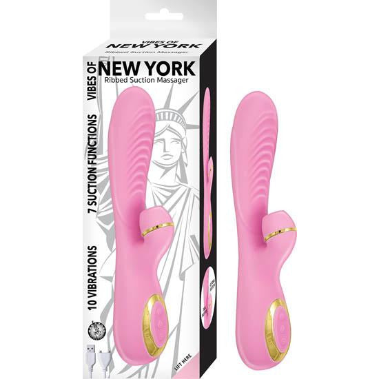 NASSTOYS Vibes Of New York Klitoris Sugende Vibrator - funtoys.dk