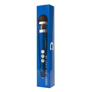 Doxy Die Cast 3R - kompakt stavmassager i blå