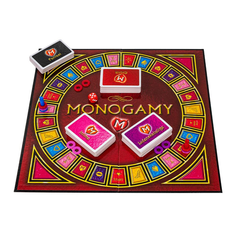 Monogamy - Testvindende erotisk brætspil for par (Dansk) - funtoys.dk
