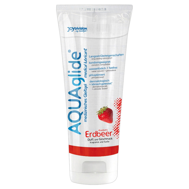 Aquaglide Glidecreme med smag - 100 ml - funtoys.dk