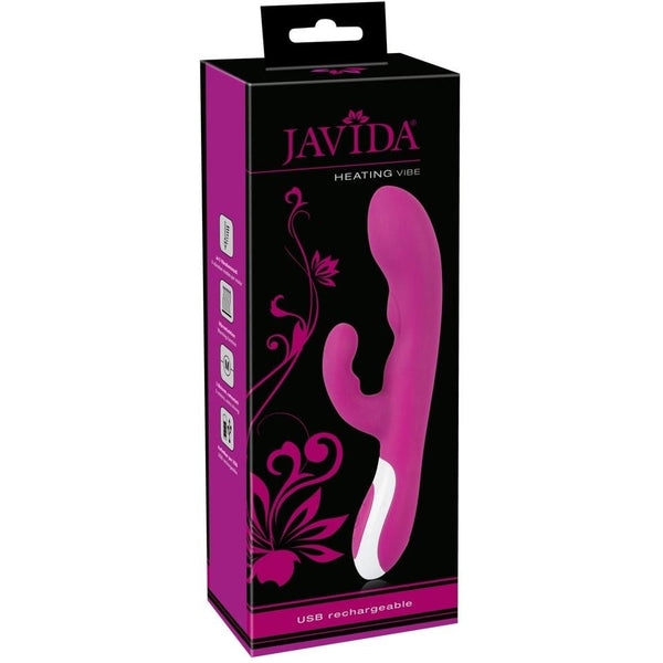 Javida Heating Dildo Vibrator 42°C - funtoys.dk