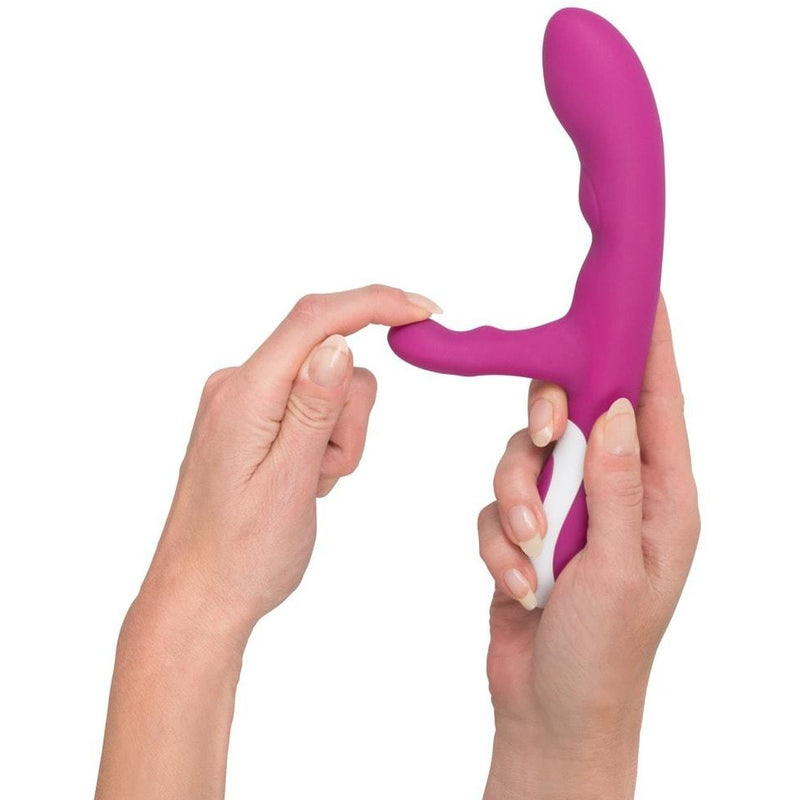 Javida Heating Dildo Vibrator 42°C - funtoys.dk