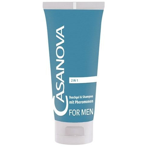 Casanova Shower Gel 2:1 med Feromon Sexduft til Mænd - funtoys.dk