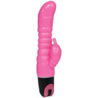 Pink Delfin Vibrator - 22.5 cm - funtoys.dk
