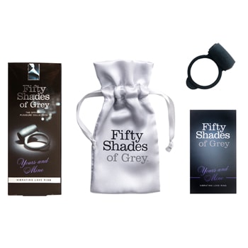 Fifty Shades of Grey Penis Ring Vibrerende Love Ring - funtoys.dk