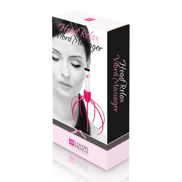Hovedmassage apparat med vibrator - funtoys.dk