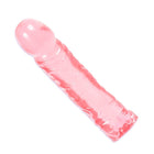 Jelly Dildo Pink - Super Soft - funtoys.dk
