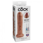 King Cock Uncut Realistisk Dildo Med Forhud 18 cm - funtoys.dk