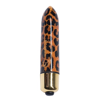 RO-80mm 7-Speed Leopard Klitoris Vibrator - funtoys.dk