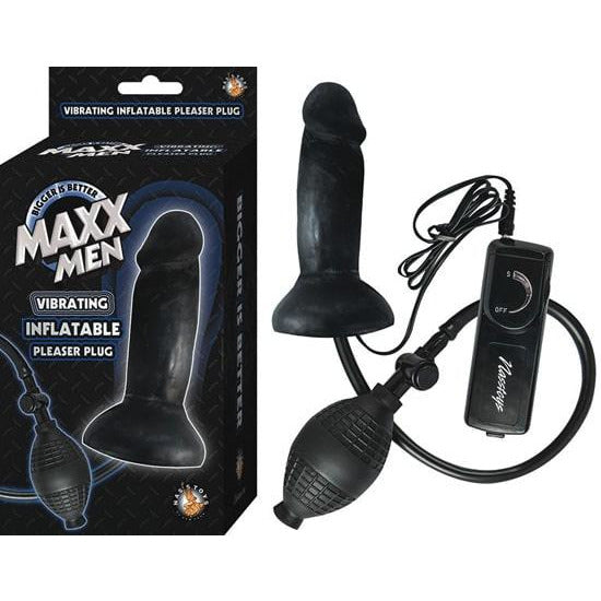 MAXX MEN Oppustelig Buttplug Med Vibrator - funtoys.dk