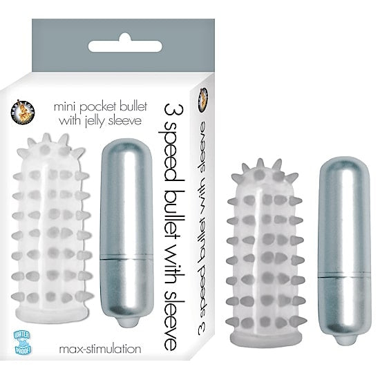 Mini Pocket Bullet Med Jelly Sleeve - funtoys.dk