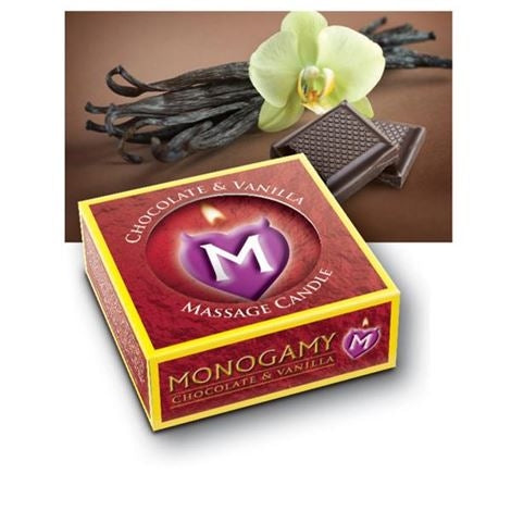 Monogamy Massage Lys (Chokolade & Vanille) - funtoys.dk