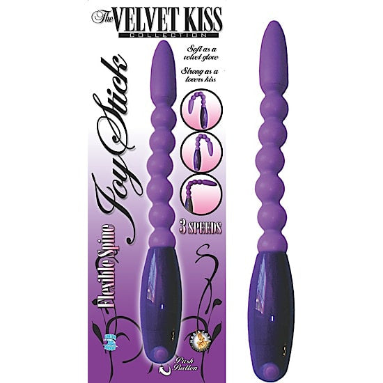 NASSTOYS Bøjelig Lyststav Med Vibrator - Velvet Kiss Collection - funtoys.dk