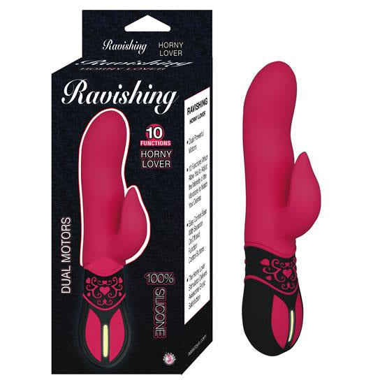 NASSTOYS Horny Lover Rabbit Vibrator - funtoys.dk