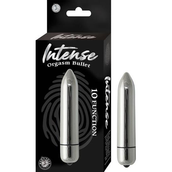 NASSTOYS Intense Orgasme Bullet - Sølv - funtoys.dk