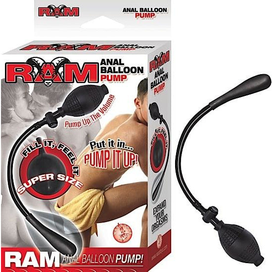 NASSTOYS RAM Anal Ballon Med Pumpe Og Quick Release - funtoys.dk