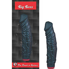 NASSTOYS Stor Sort Dildo Big Black Boss Med Vibrator - funtoys.dk