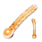 Orange Plessure Glas Dildo - funtoys.dk