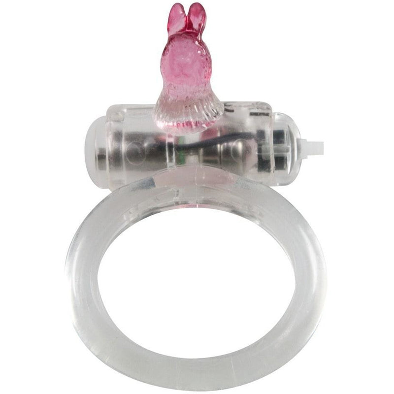Penis Ring Med Vibrator - Little Rabbit Til Mænd - funtoys.dk