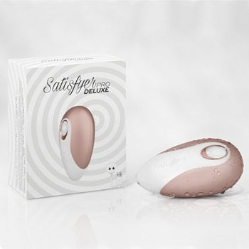 Satisfyer Pro Deluxe Klitoris Stimulator - funtoys.dk