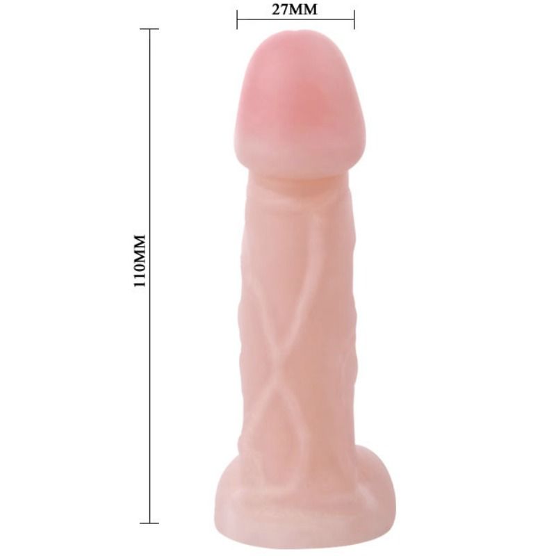 Slick Pleasure Realistisk Dildo - Perfekt Til Anal & G-Punkt Stimulation - funtoys.dk