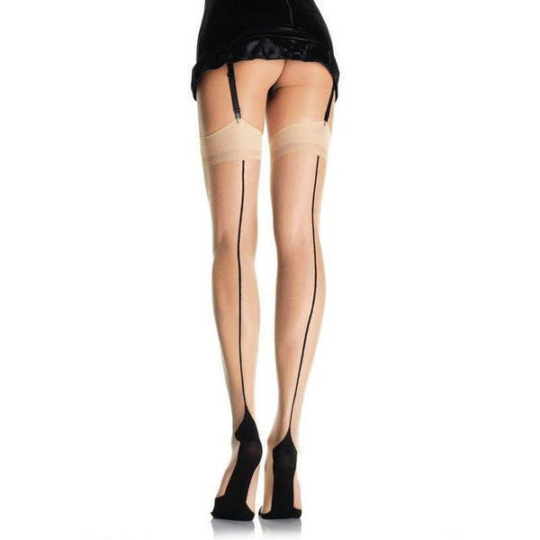 Stockings med cubansk hæl - funtoys.dk