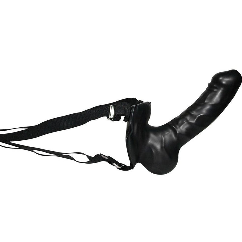 Switch Strapon Dildo Sort Latex - SPAR 63% - funtoys.dk